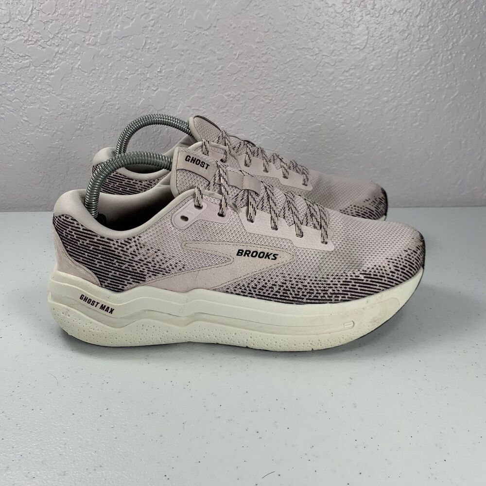 Brooks Ghost Max 2 Sneakers Womens 9.5 Orchid Ice Plum Running Shoes 1204201B503
